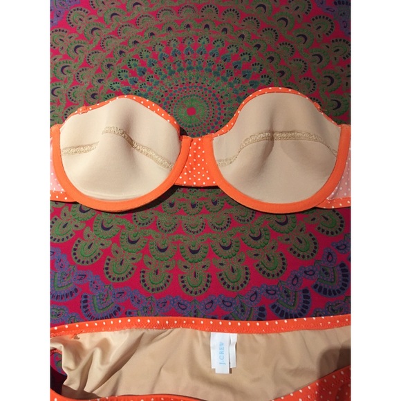 J. Crew Orange Polka Dot Bikini - Picture 8 of 8